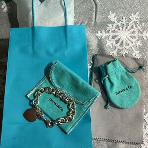 Tiffany & Co. Silver Heart Bracelet